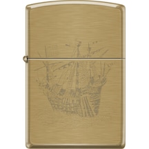 Zippo Vintage Ship Design Çakmak - 204b-069487 Sarı
