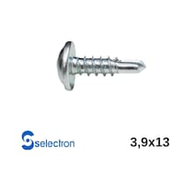 Selectron 3,9x13 Geniş Pul Başlı Matkap Uçlu Vida 3000 Ad.