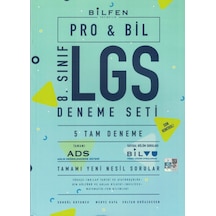 Bilfen 8.Sınıf Lgs Probil Pro Bil 5 Deneme Seti Optik