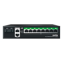 Stonet P112gs 12 Port Gbit 8 Port Poe 120w 2xgbit+2xsfp Uplink Yönetilemez Metal Kasa Switch
