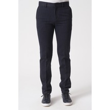 Whitw Stone Brasília P1032 Cosmos Pamuklu Slim Fit Pantolon Laci Laci Lacivert