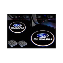 Subaru Kapı Altı Led Aydınlatma Araç Logolu