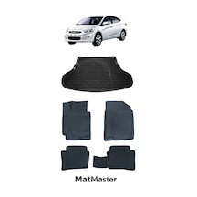 Hyundai Accent Blue 2013 Model 5d Premium Ekstra Havuzlu Paspas Ve Bagaj Havuzu Set