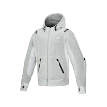 Alpinestars Moflow Air Tech Hoodie Korumalı Motosiklet Montu Gri
