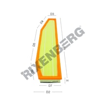 Bmw E83 X3 18d- 20d- 30d- 35d 2008 Ve Üstü Hava Filtre Rxa4121 13713428558 C68001 Lx2067