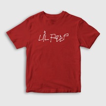 Presmono Unisex Çocuk Logo Lil Peep T-Shirt