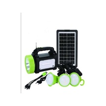 Powerdex Pd-9090 Cob Ledli Solar Şarjlı El Feneri Yeşil - Siyah