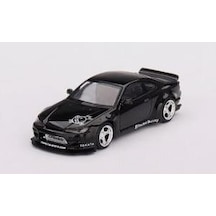 Mini Gt 602 Nissan Silvia Rocket Bunny Black Pearl Model Araba