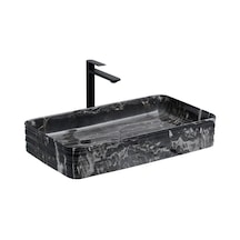 E-2106m4 Tezgah Üstü Porselen Lavabo Bej