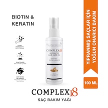 Complex 18 Bitkisel Yağlı Saç Bakım Yağı Kırık Karşıtı & Onarıc