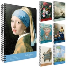 Gıpta Art Master A6 80 Yp. Düz Spr. Karton Kapak Defter 6091- 1 Adet Çeşitli Renk Ve Desen