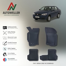 Fiat Siena 2002 Sonrası Uyumlu Havuzlu Oto Paspas