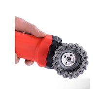 Burgulu Telli Çanak Fırça M14 Vidalı 65 Mm 5130