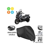 Sym Maxsym Tl 508 Tcs Abs Motosiklet Brandası Arka Çanta Bağlantı,kilit Uyumlu Siyah