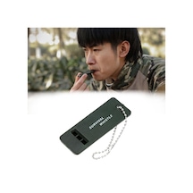 Buffer Kamp Outdoor Yaşam Yüksek Sesli Acil Durum Düdüğü Siyah