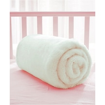 Bundera Nomi Bebek Battaniyesi Beyaz 100 X 120 Cm Beyaz