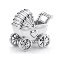 Bebek Arabası Model Gümüş Charm