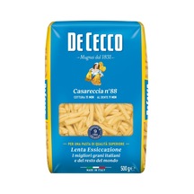 De Cecco Casareccia Makarna 500 G - Özgün Kıvrımlı Form, %100 Durum Buğdayı 5'li Avantaj Paketi Tarı