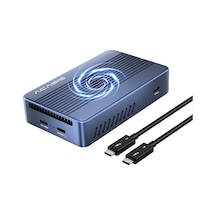 Tbu405 Max 8 İn 1 Thunderbolt 4 Type-c Dock + Ssd Disk Kutusu, 2x 4k 60hz, 2x Usb-a 3.1, M/b&m Key 2230-2280 M.2 Ssd Uyu Diğer