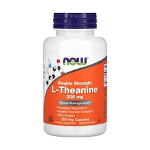 Now Foods, Double Strength L-theanine, Inositol 200 Mg, 120 V...