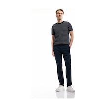 Koton Pamuklu Düğmeli Chino Cep Detaylı Slim Fit Pantolon Lacivert 5sam40099hw Lacivert