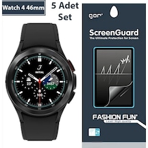 Gor Sm Galaxy Watch 4 46mm Darbe Emici Ekran Koruyucu 5 Adet Set- 5775 Mh-hs5964-6854