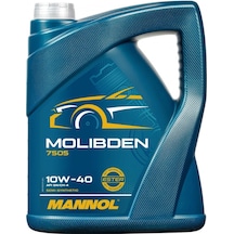 Mannol MN7505-5 Molibden Semi Synthetic Apı Sn/ch-4 Sae 10W-40 Motor Yağı
