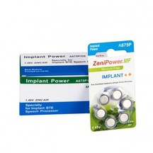 Zenipower İmplant İşitme Cihaz Pili 5 Paket 30 Adet Kulaklık Pili