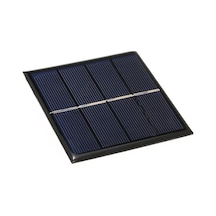 Akıllı Güneş Enerjili Pil Şarj Cihazı 1w/2v 1.2v Aa Şarj Edilebilir Pil İçin Güneş Şarj Cihazı Polikristalin Silikon Epoksi Güneş Paneli