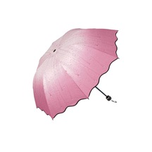Newdaki Pembe Yağmur Damlası Kadın Şemsiye