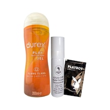 Durex Play İsteklendirici & Kayganlaştırmaya Jel 200 Ml + Stud100 Geciiktiricisprey + Hediye