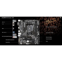 Gıgabyte A520m K V2 1.0 A520 Ddr4 Vga Glan Matx Hdmı M2 Usb3.1 Am4 Amd Anakart-207754
