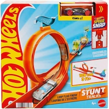 Hot Wheels Stunt Trucks Akrobatik Yarış Pisti Oyun Seti Jhk76-jhk77