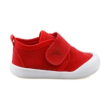 Techsport Anzu Bebek Patik Ev/Kreş/Anaokulu Ayakkabı TS1001P-KIRMIZI Kırmızı
