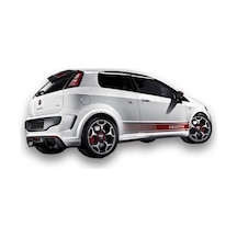 Fiat Punto Evo 2010 Ve Sonrası Yan Marşpiyel Seti  Plastik