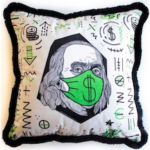 Benjamin Franklin Kadife Yastık Dolgu Boncuk Elyaf, Uluslararası Yıkama Ve Solmama Sertifikası Çok Renkli