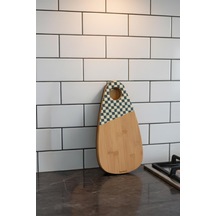 Bambum Ritual - Glob Kesme Tahtası Küçük Kahverengi