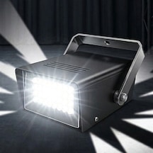 Powermaster Pm-25925 Sese Duyarlı 32 Ledli Ayarlanabilir Yanıp Sönen Strobe Beyaz Sahne Işığı
