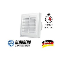 Blauberg Auto 125 T Timer Zaman Ayarlı Otomatik Panjurlu Banyo Aspiratörü