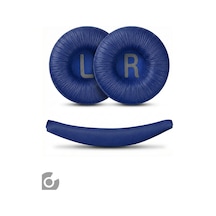 Jbl Uyumlu Tune 600bt 500bt 510b 560bt T450 T460 T250 Jr300bt Kulaklık Sünger Yastığı Set Lacivert