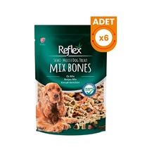 Reflex Karışık Kemikler Yarı Yumuşak Köpek Ödül Maması 6 Adet 150 Gr