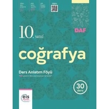 Eis 10.sınıf Coğrafya Ders Anlatım Föyü 30 Föy
