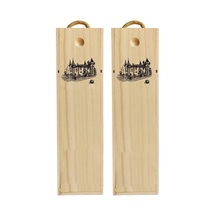 Ximistore9 Tek Şişe Ahşap Şarap Kutusu - Dekoratif Depolama, Kaliteli İşçilik Ve Yeniden Kullanılabilir Tasarım