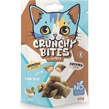 M-pets Crunchy Bites Ördekli Kedi Ödül Maması 60 Gr 244-30059.01