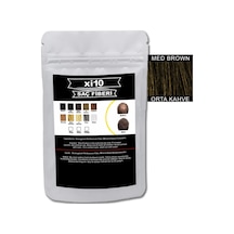 Xi10 Orta Kahve 100 Gr Saç Tozu Fiberi