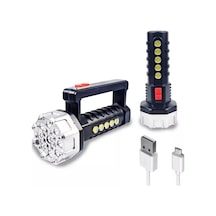 P-17 17+5 Cob Ledli Işıldak Fener