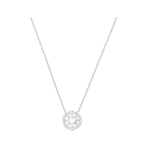 5286137 Swarovski Kolye Sparkling Dc:Necklace Czwh/Cry/Rhs