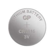 GP CR1616 3V Lityum Kartela Düğme Pil 5'li