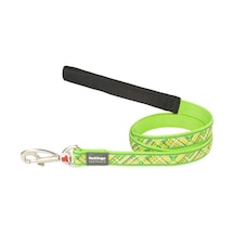 Reddingo Flanno Desenli Lime Uzatma Köpek Tasması 15 Mm