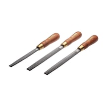 Tr Forte Tools Törpü, Ahşap Raspesi, Yarı Yuvarlak Eğe, 200 Mm, Ahşap İçin Rende, Ahşap Törpüsü, Düz Raspa